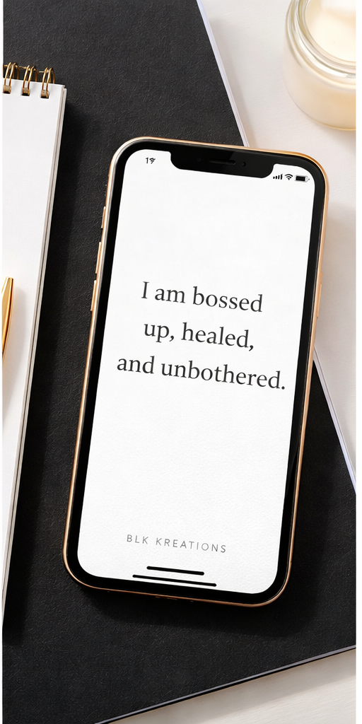 Bossed Up • Healed • Unbothered – Digital Affirmation Bundle